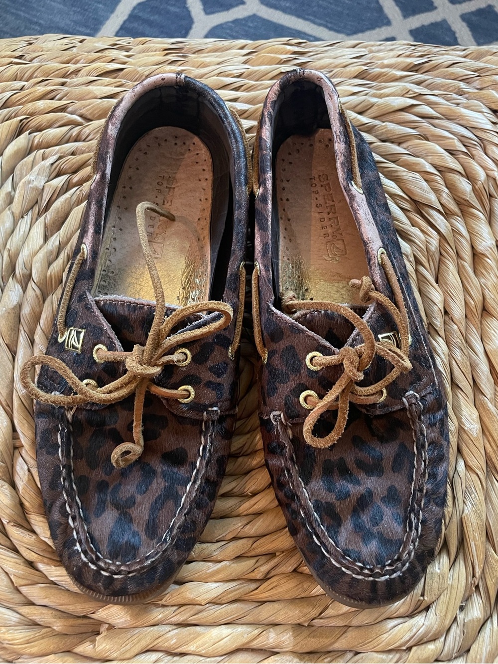 Sperry Top-Sider Authentic Original 2-Eye Leopard Print Boat Shoe